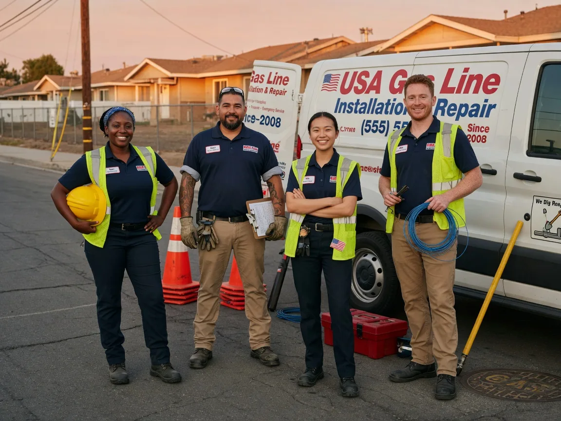 Gas Line Installation company in Ace, TX